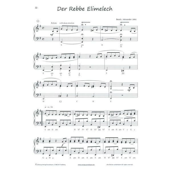 Purzelbaum Verlag Akkordeon Power Klezmer