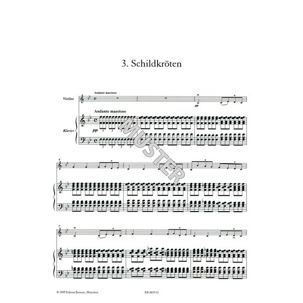 Edition Butorac Saint-Sans Karneval Violin