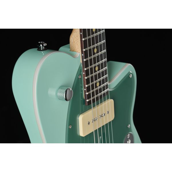 Reverend Charger 290 Bigsby Chron. Blue