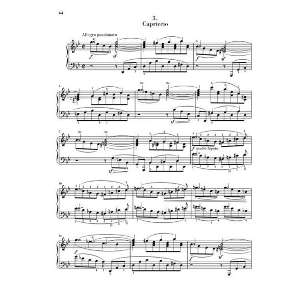 Henle Verlag Brahms Klavierstücke