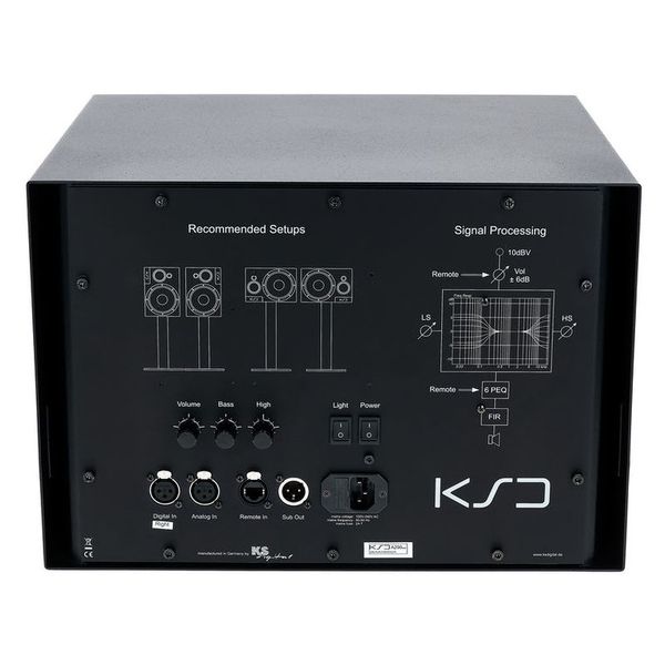 KS Digital A200 MK2 BK right
