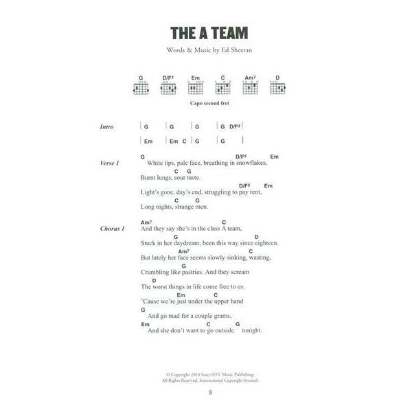 Hal Leonard Little Black Book Ed Sheeran