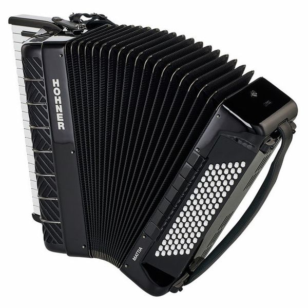 Hohner Mattia IV 96 BK white Buttons