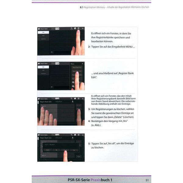 Keys Experts Verlag SX700/900 Praxisbuch  1