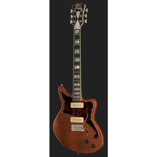 DAngelico DLX Bedford SH Matte Walnut