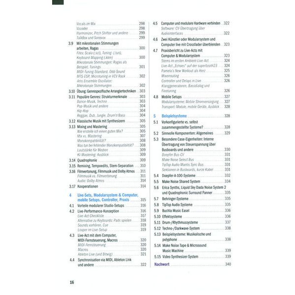 Radial Verlag Modulare Synthesizer