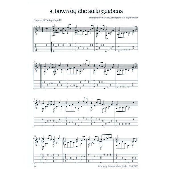 Acoustic Music Books Celtic Fingerstyle Guitar