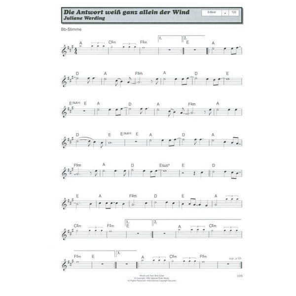 Musikverlag Hildner Welthits auf Deutsch