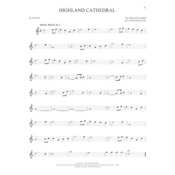 Hal Leonard 101 Beautiful Songs A-Sax