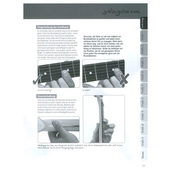 Bosworth Justinguitar.com Gitarrenkurs