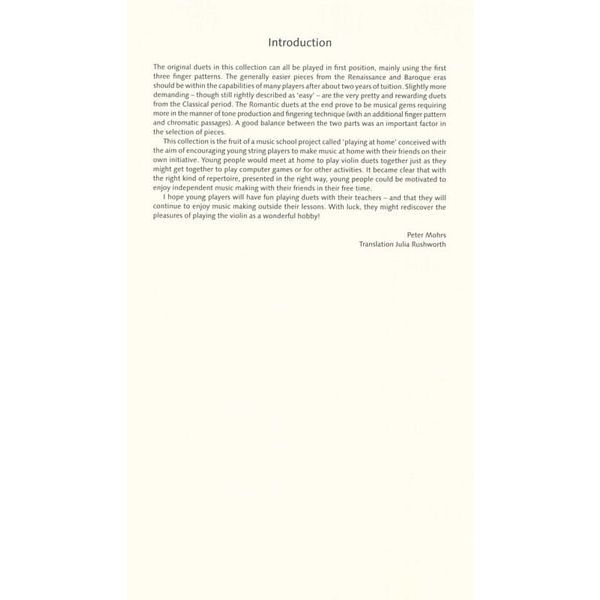 Schott Duets for Fun Violin