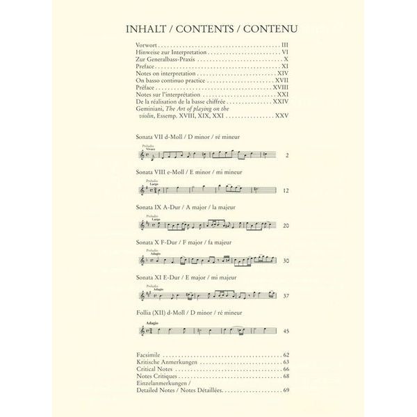 Wiener Urtext Edition Corelli Violinsonaten 2