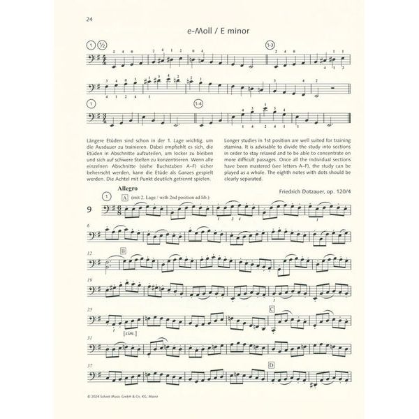 Schott Cello Studies