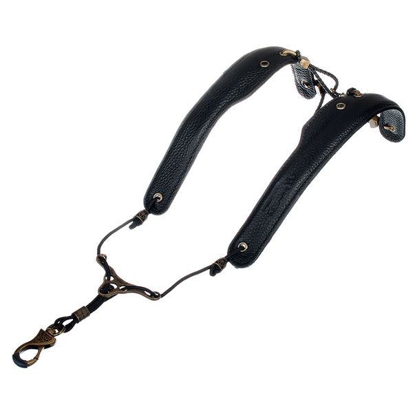 Balam Back Strap Leather Black