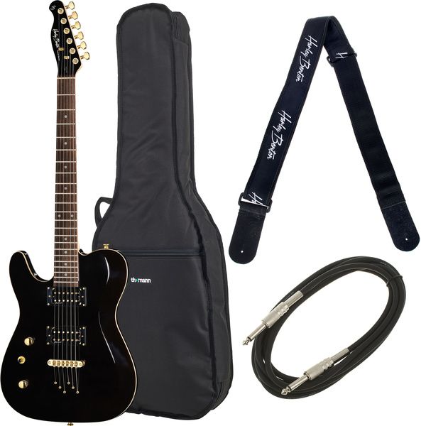 Harley Benton TE-40 LH TBK D. Series Bundle