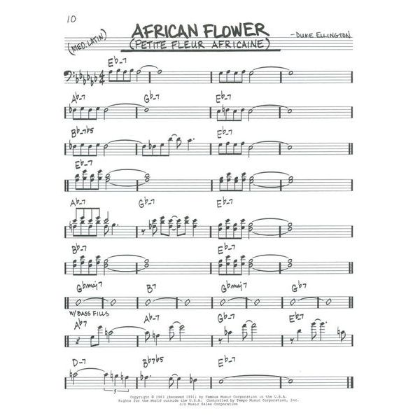 Hal Leonard Real Book 1 Bass Clef