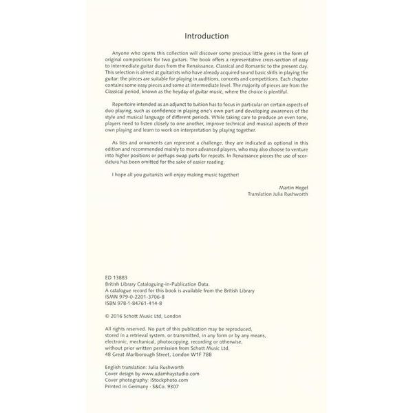 Schott Duets For Fun Guitar