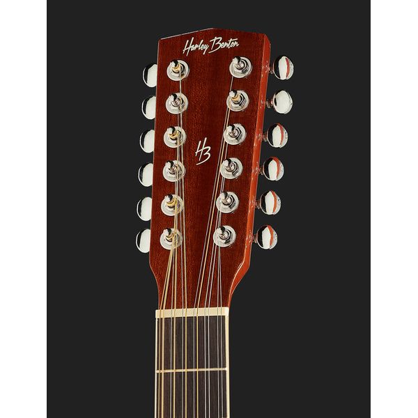 Harley Benton D-200CE-12NT w/Bag