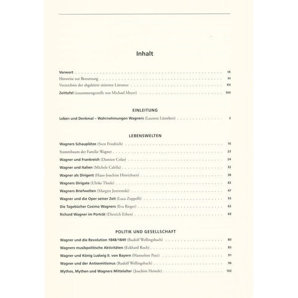 Brenreiter Wagner-Handbuch
