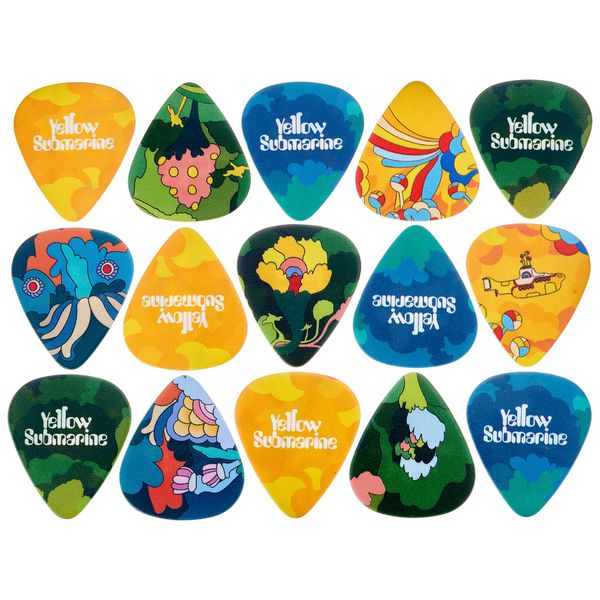 Daddario Beatles Yellow Sub Pick Primro