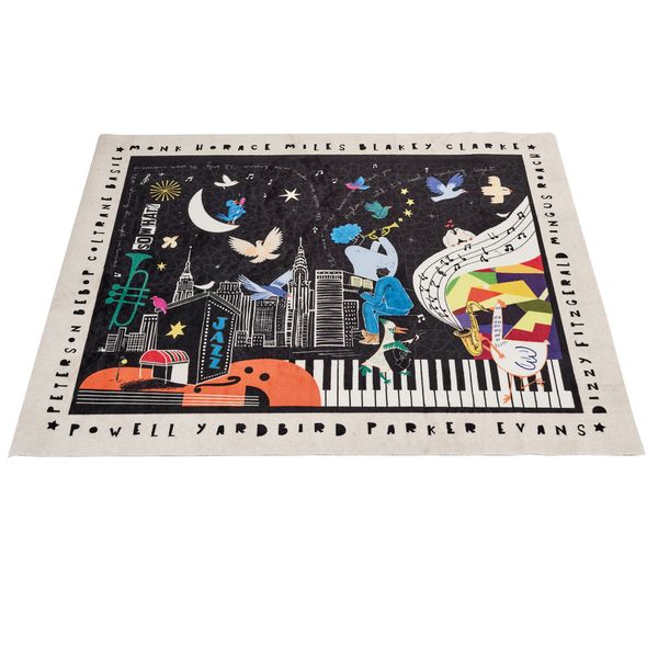 Drum N Base Club Drum Rug Night