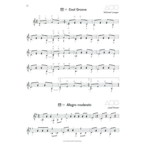 Edition Dux Play Guitar Spielbuch