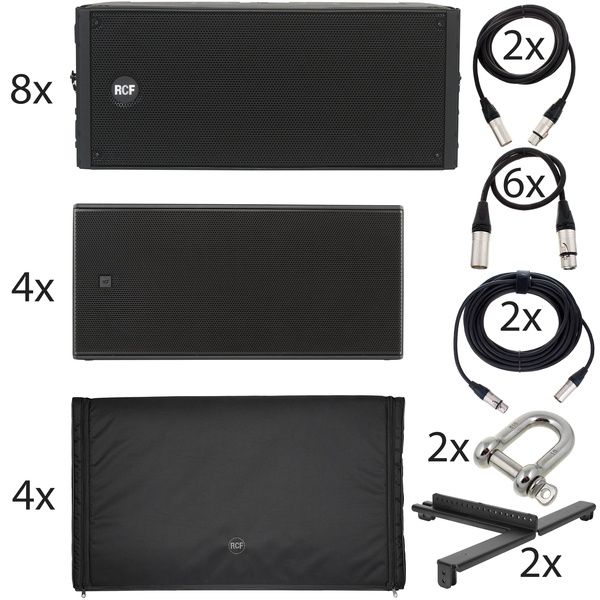 RCF 8xHDL20-A/4x8008-AS Bundle