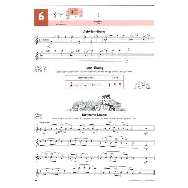 De Haske Hören Lesen Schule 2 Tenor Sax