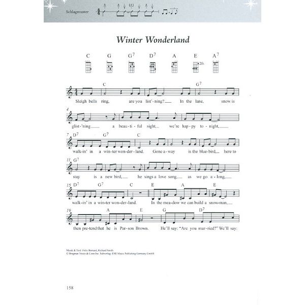 Schott Weihnachtsliederbuch Ukulele