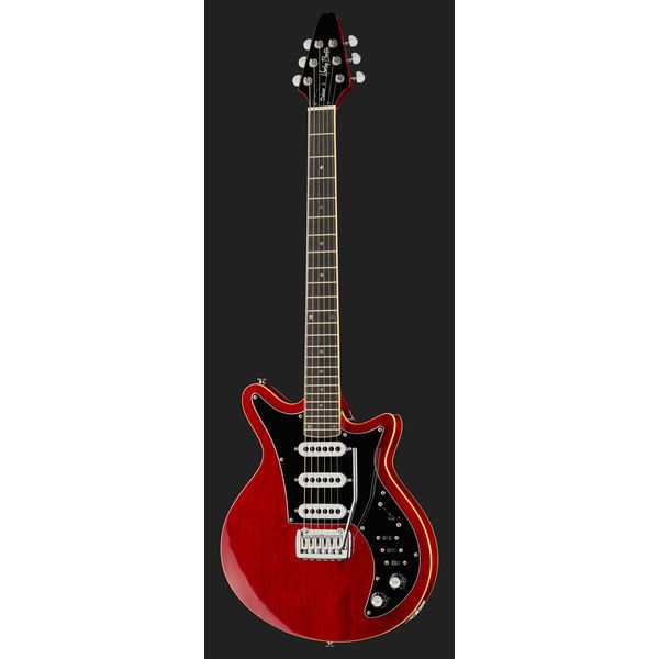 Harley Benton BM-75 Trans Red Deluxe Bundle