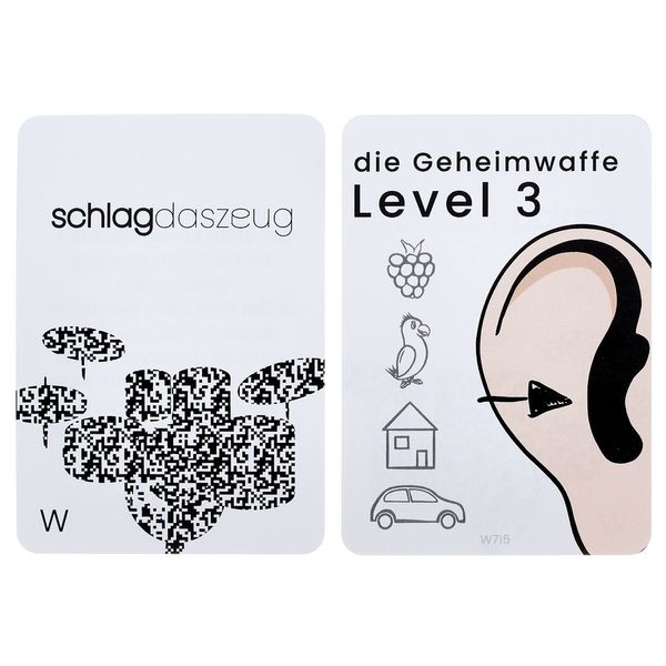 Schlag das Zeug Spielkarten-Set Level 3
