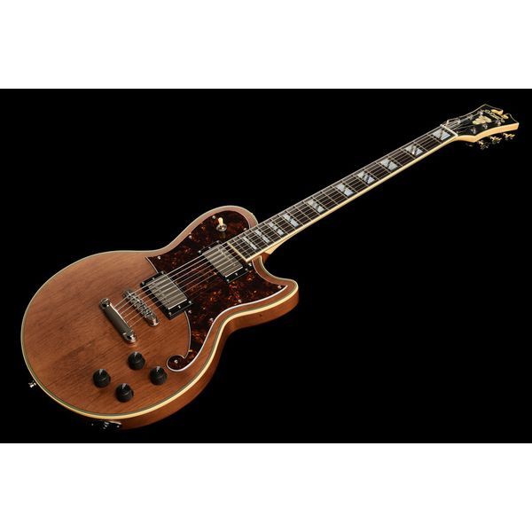 DAngelico DLX Atlantic Baritone Walnut
