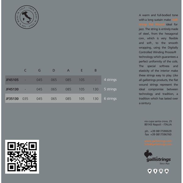 Galli Strings JF45130-L
