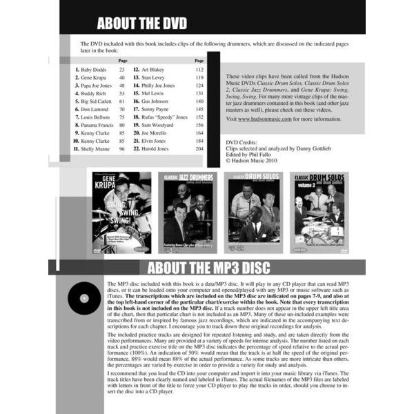 Hudson Music The Evolution Of Jazz Drumming