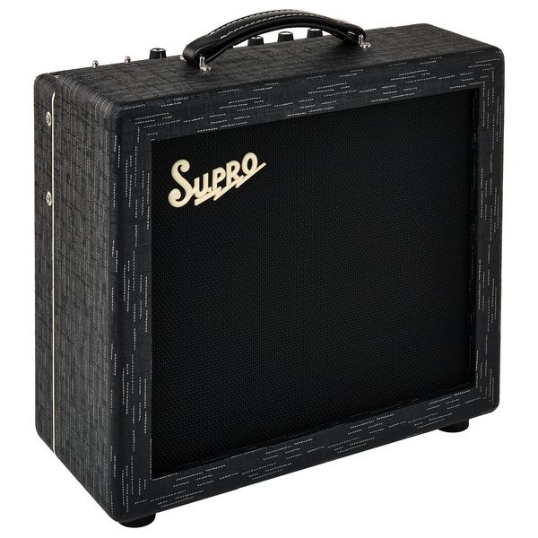 Supro Amulet 1x10 Black on Black