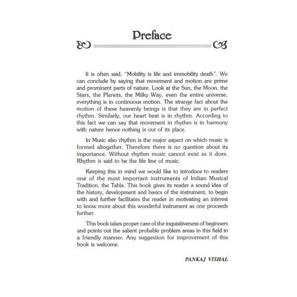 Pankaj Publications Learn to Play Tabla & Handbook