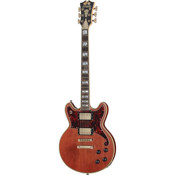 DAngelico Deluxe Brighton Matte Walnut