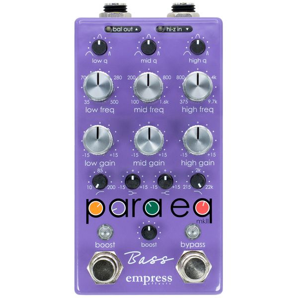 Empress Effects Bass ParaEQ