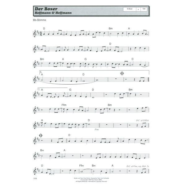 Musikverlag Hildner Welthits auf Deutsch