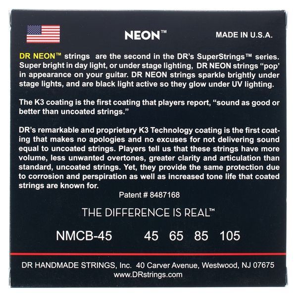 DR Strings Neon Multi NMCB-45