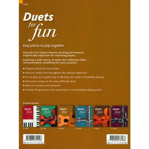 Schott Duets For Fun Guitar