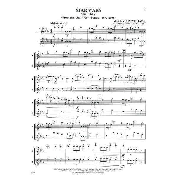 Alfred Music Publishing Movie Duets For All Flute