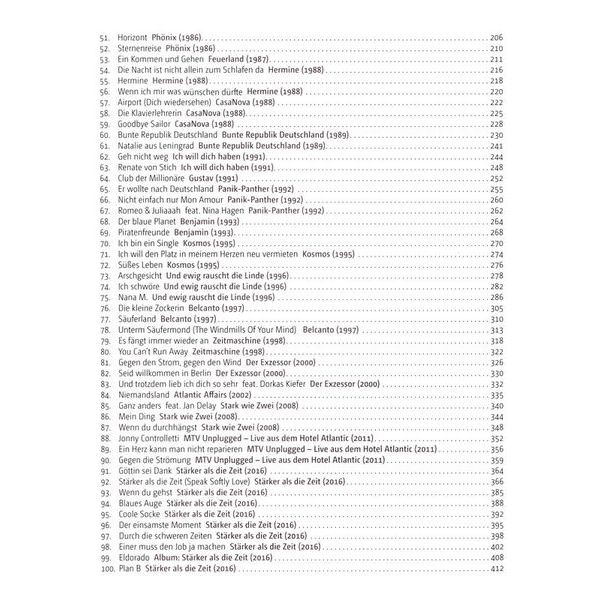 Bosworth Udo Lindenberg Perlensammlung