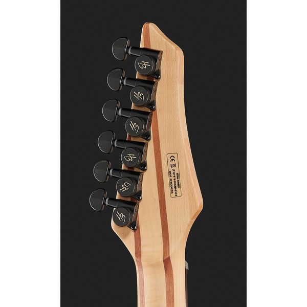 Harley Benton Amarok-6 BKRD Quilted Burst