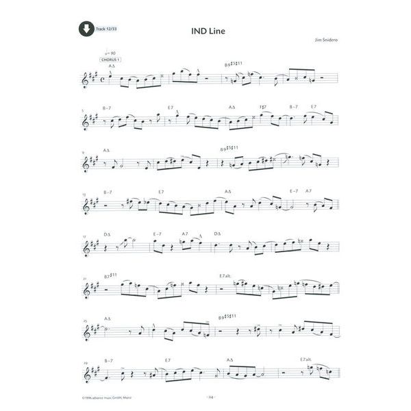 Advance Music Jazz Conception 3 A-Sax