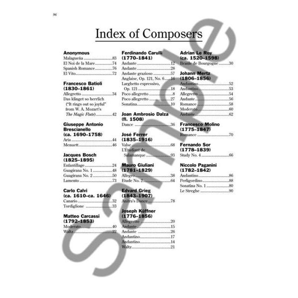 Wise Publications 50 Great Pieces Easy Guitar