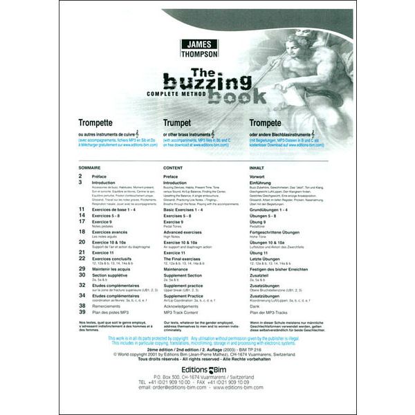 Editions Bim Buzzing Book Complete