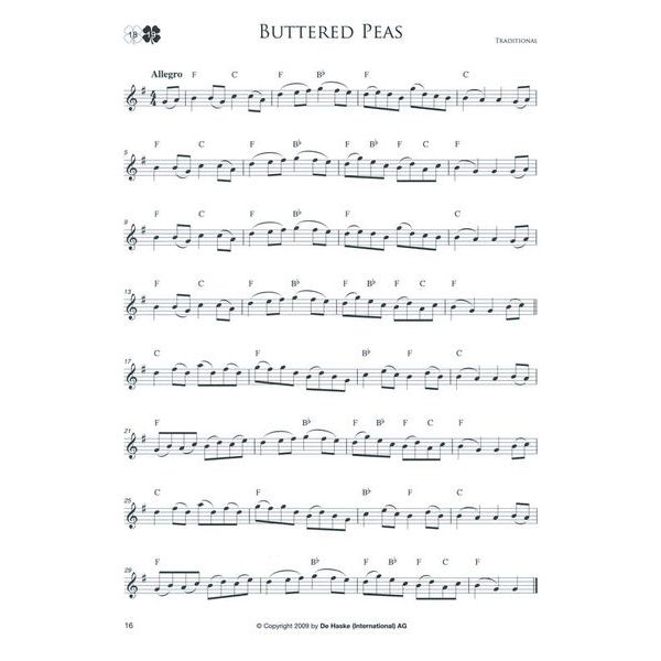 De Haske Irish Melodies For Clarinet