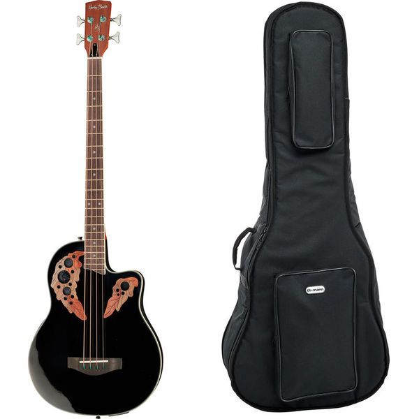 Harley Benton HBO-850 Bass Black w/Bag