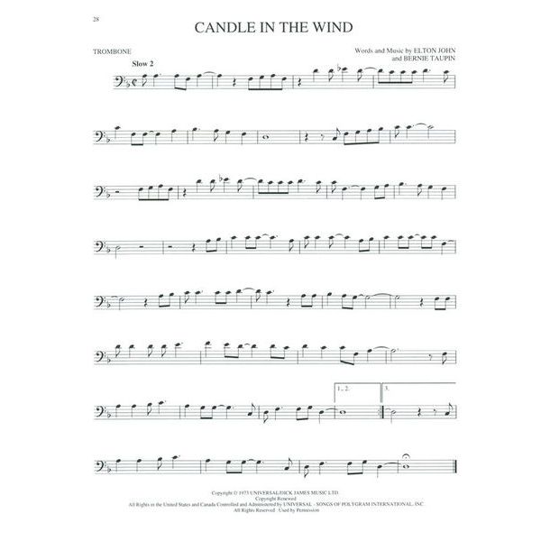 Hal Leonard Big Book Of Trombone Songs